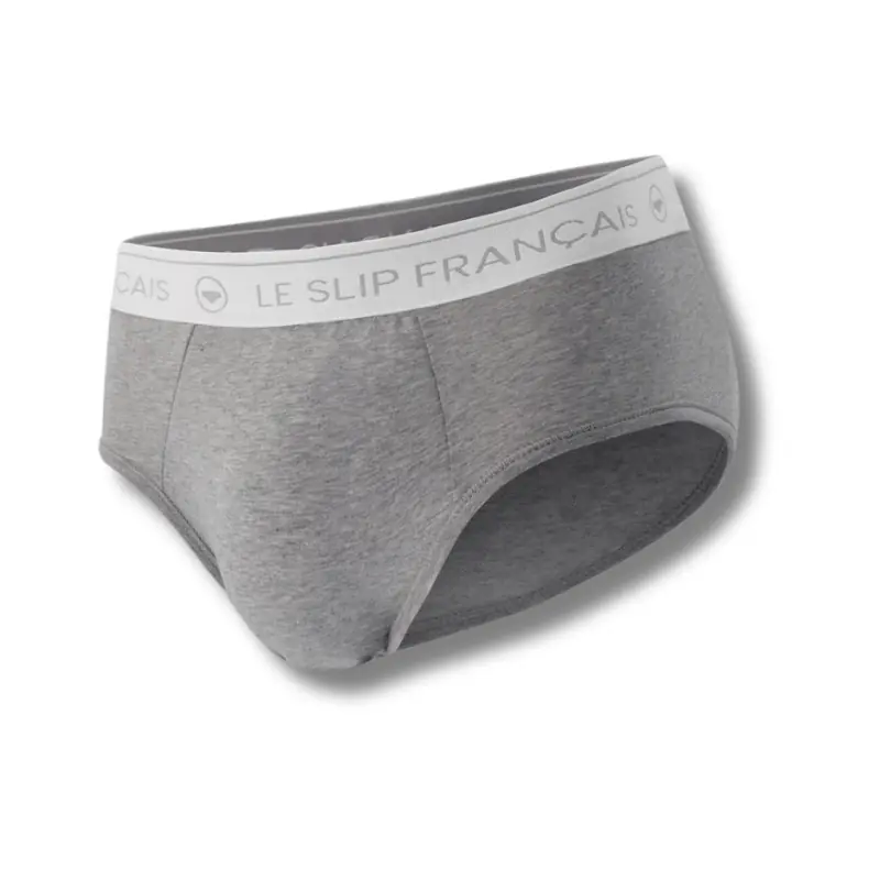 Slip Intrépide gris Le Slip Français