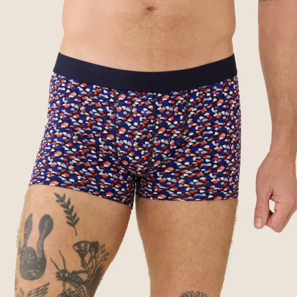 Boxer Marius en coton bio Cami Glycine Le Slip Français