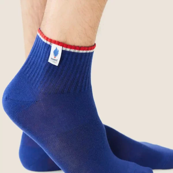 Chaussettes Leon équipe de France bleu