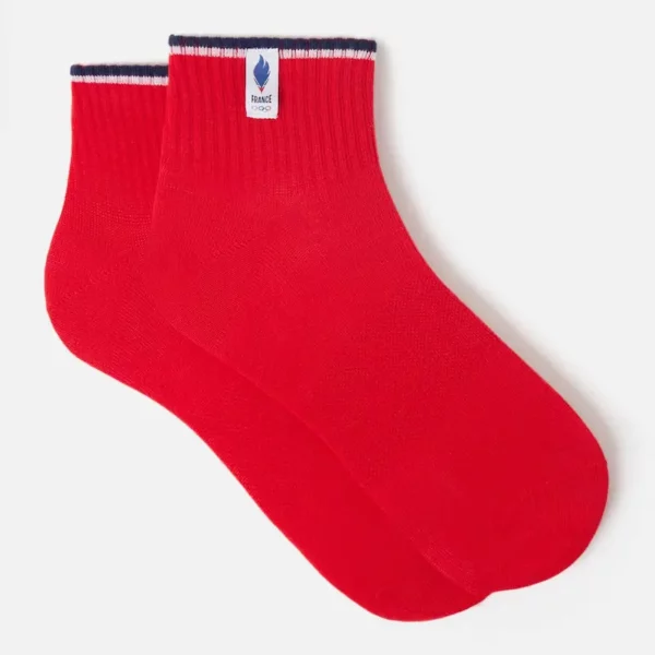 Chaussettes Leon équipe de France rouge