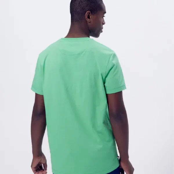 T-shirt La Gentle Factory brodé ♡ vert menthe