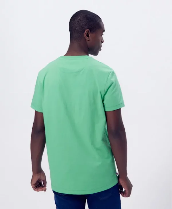 T-shirt La Gentle Factory brodé ♡ vert menthe