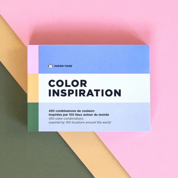 Carnet Color Inspiration Papier Tigre Volume 1