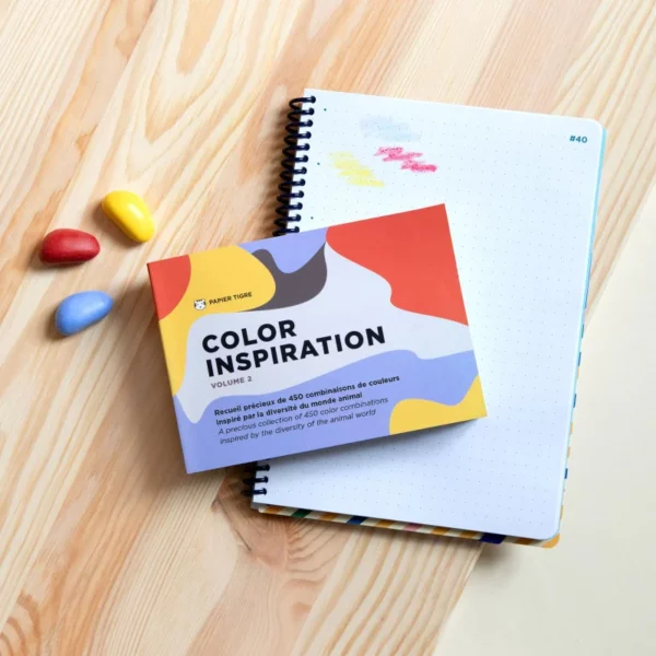 Carnet Color Inspiration Papier Tigre Volume 2