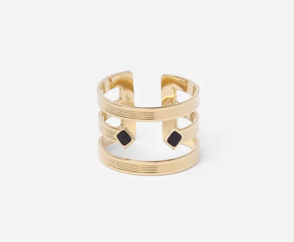 Bague Taylor CHIC ALORS noir