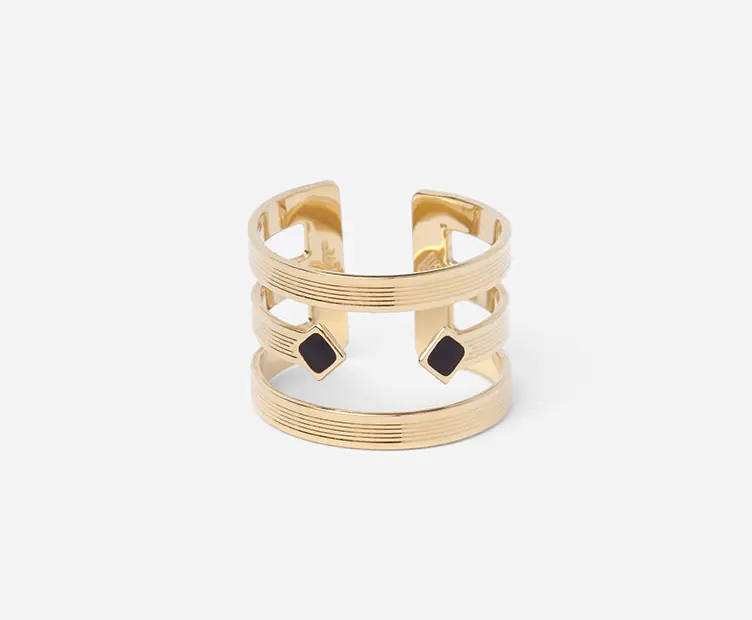 Bague Taylor CHIC ALORS noir