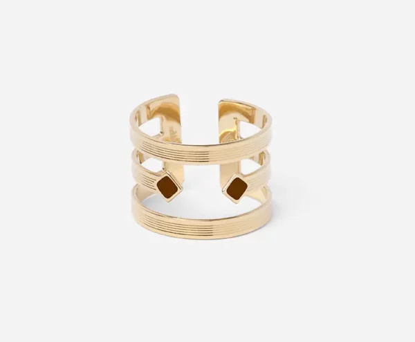 Bague Taylor CHIC ALORS terracotta