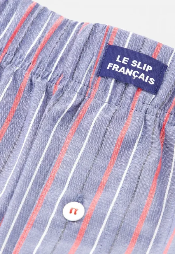 Caleçon Le Slip Français Jacques Rayures tricolores