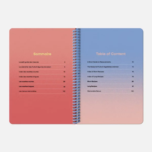 Carnet de recettes Papier Tigre