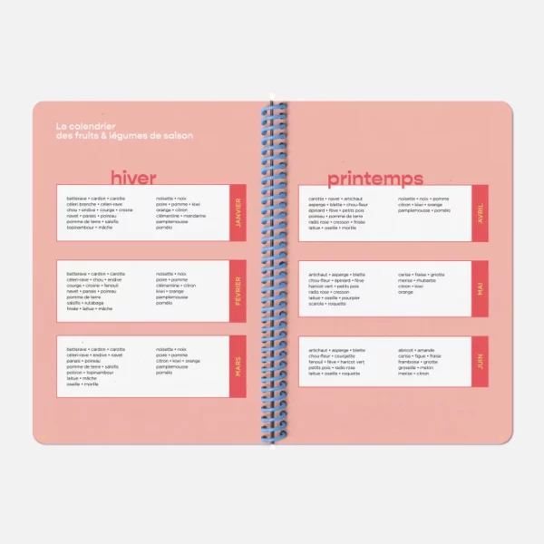 Carnet de recettes Papier Tigre