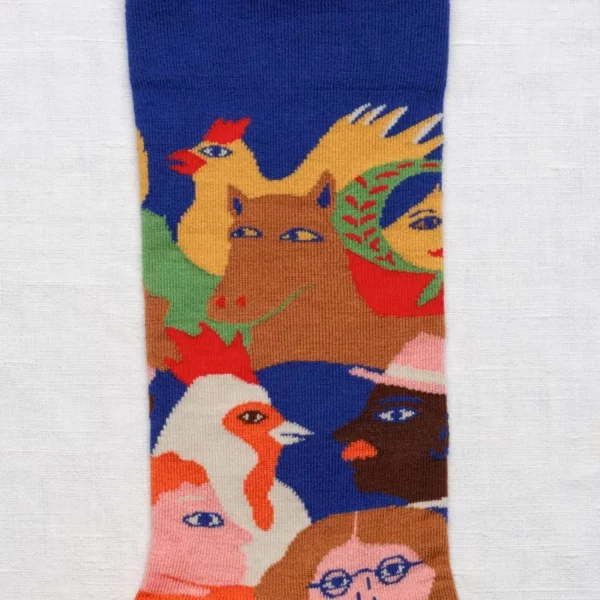 Chaussettes Bonne Maison Foule Matisse