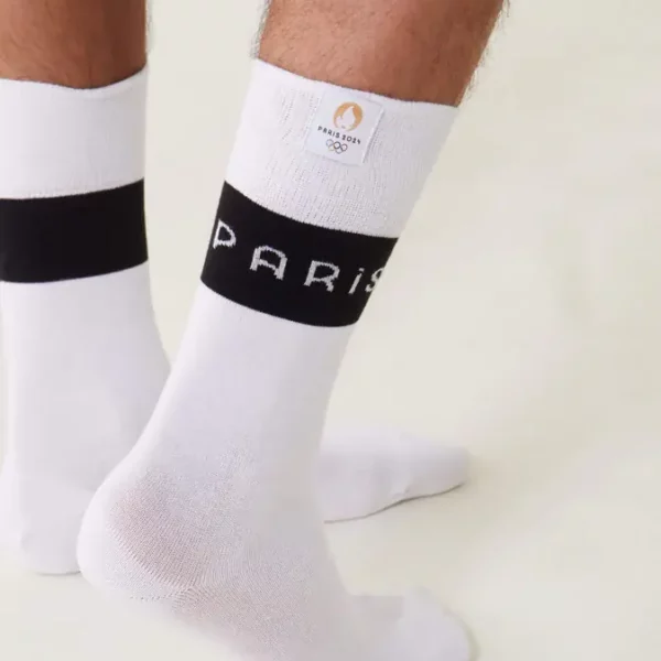 Chaussettes Lucas Paris 2024 blanche Le Slip Français