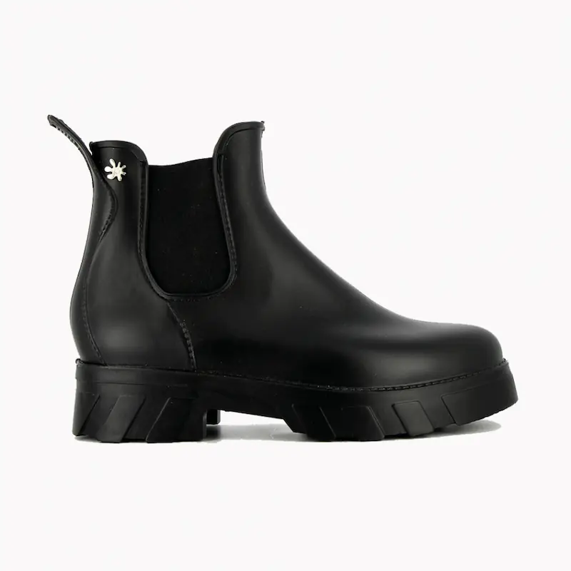 Bottines de pluie Jumpmod Méduse® noir