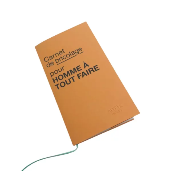 Carnet Homme à tout faire ATYPYK